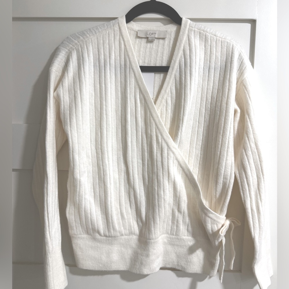 NEW Loft Wrap Sweater
